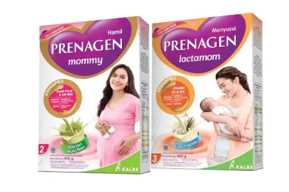 Perbedaan Kandungan PRENAGEN mommy dan lactamom